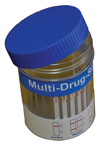 Test urinaire 6 drogues - boite de 25 tests
