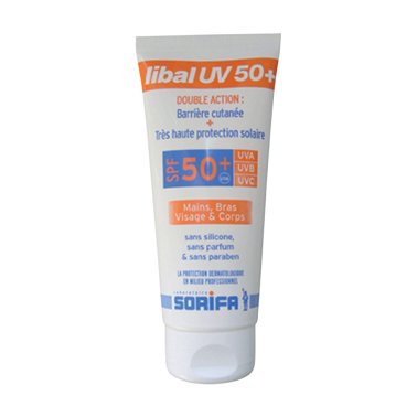 Crème de protection solaire anti UV Libal