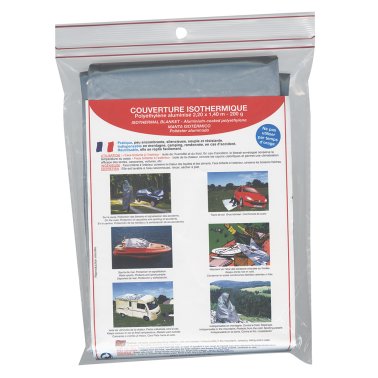 Couverture de survie réutilisable