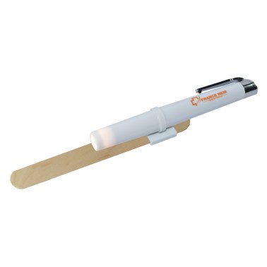 Lampe stylo avec porte abaisse langue France Neir