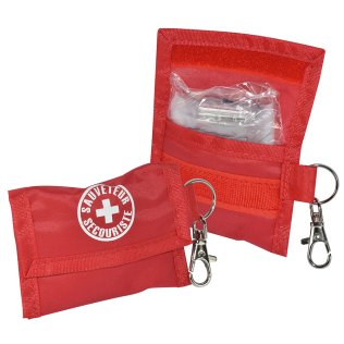 Masque bouche-à-bouche porte-clés personnalisable