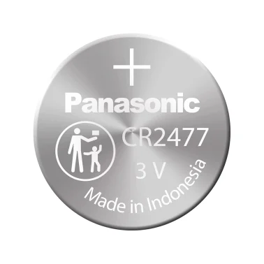 Pile CR2477 lithium 3V