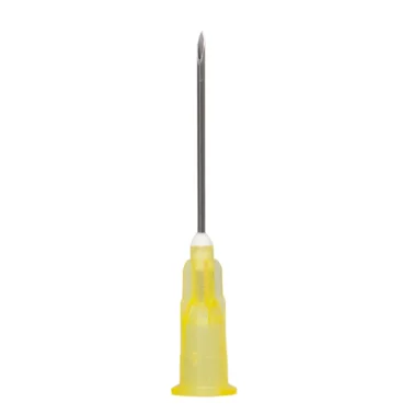 Aiguille hypodermique stérile 20G - 0,9 x 25 mm - Jaune Sol Millennium - Boîte de 100