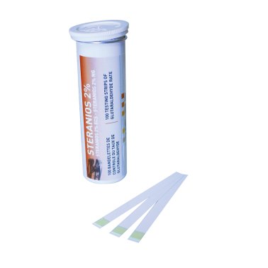 Bandelettes de contrôle Stéranios 2%