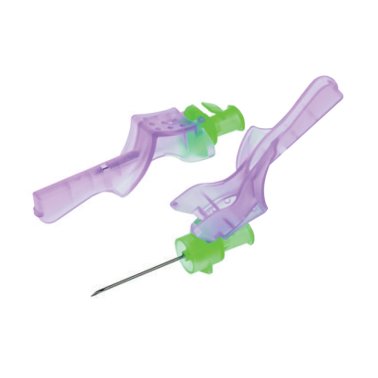 Aiguille hypodermique de sécurité 21G - 0,8 x 25 mm - Vert BD Eclipse - Boîte de 100