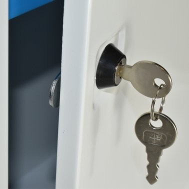 Armoire à pharmacie 1 porte MEDIPHARM 1 - complète