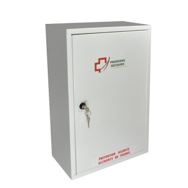 Armoire à pharmacie 1 porte MEDIPHARM 1 - complète