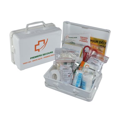 Boîte de secours Médisoins 1 pour 5 personnes
