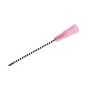 Aiguille hypodermique 18G - 1,2 x 40 mm - Rose BD Microlance 3 - Boîte de 100