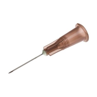 Aiguille hypodermique 26G - 0,4 x 16 mm - Marron BD Microlance 3 - Boîte de 100