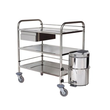 Guéridon médical inox