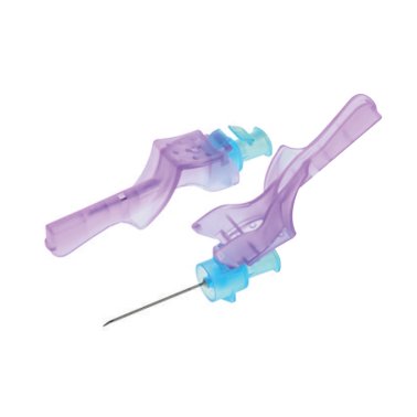 Aiguille hypodermique de sécurité 23G - 0,6 x 25 mm - Bleu BD Eclispe - Boîte de 100