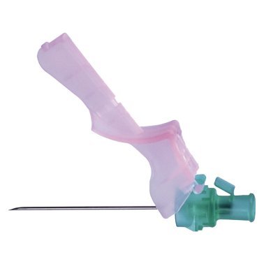 Aiguille hypodermique de sécurité 21G - 0,8 x 25 mm - Vert BD Eclipse - Boîte de 100