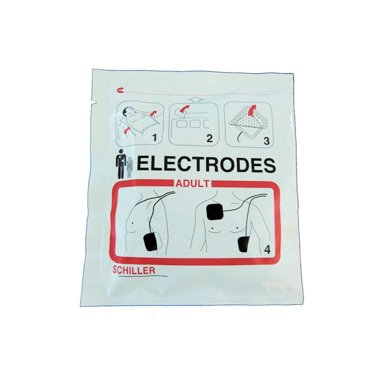 Electrodes Schiller adulte défibrillateur Fred Easy