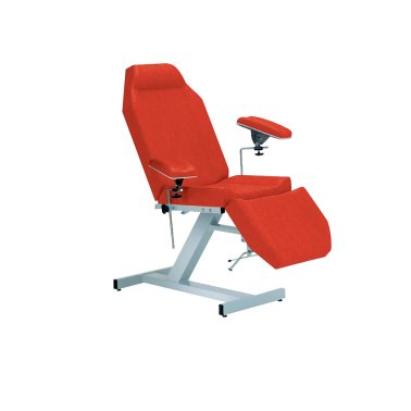 Fauteuil de prélèvement avec gouttières Carina