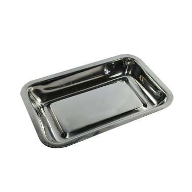 Plateau à instruments médicaux en inox Holtex