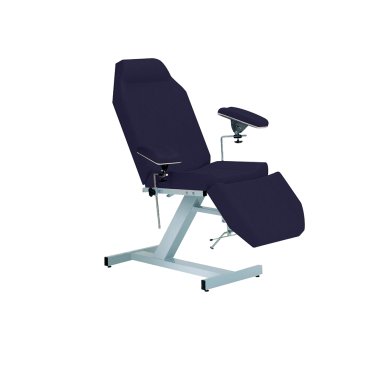 Fauteuil de prélèvement avec gouttières Carina