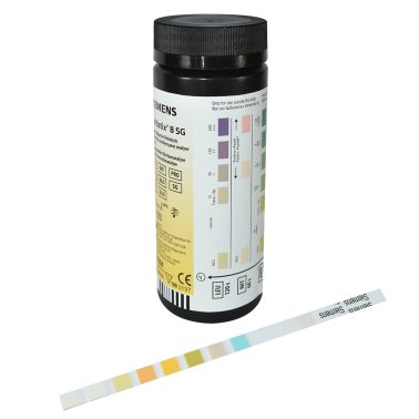 Bandelettes urinaires Multistix 8 SG et 10 SG pour Clinitek Status+ Siemens