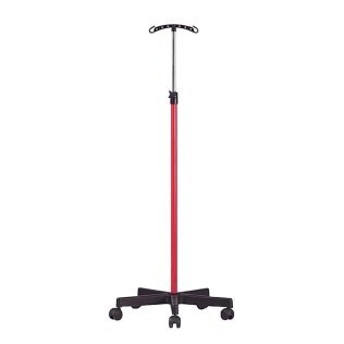 Pied à sérum 2 crochets Carina