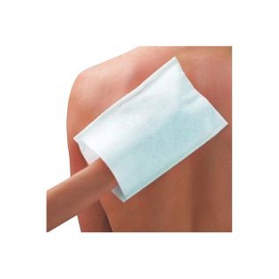 Gant de toilette jetable imprégné