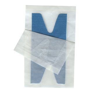 Pansement croix alimentaires bleus détectables tissé emballés Détaneir-X