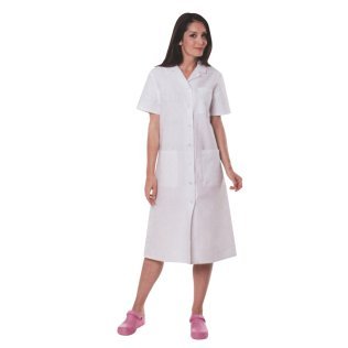 Blouse médicale femme à manches courtes – Bouka