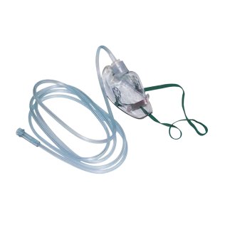 Masque à oxygène moyenne concentration pour adulte