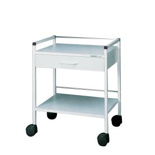 Guéridon médical avec tiroirs