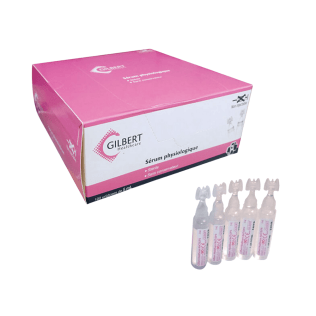 Sérum physiologique Gilbert unidoses 5 ML - Boîte de 100