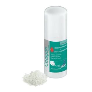 Poudre hémostatique cicatrisante Coalgan