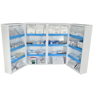 Armoire à pharmacie 2 portes MEDIPHARM 3 - complète