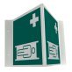 Panneau signalisation d’urgence 3D infirmerie