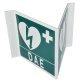 Panneau signalisation défibrillateur 3D