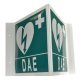 Panneau signalisation défibrillateur 3D