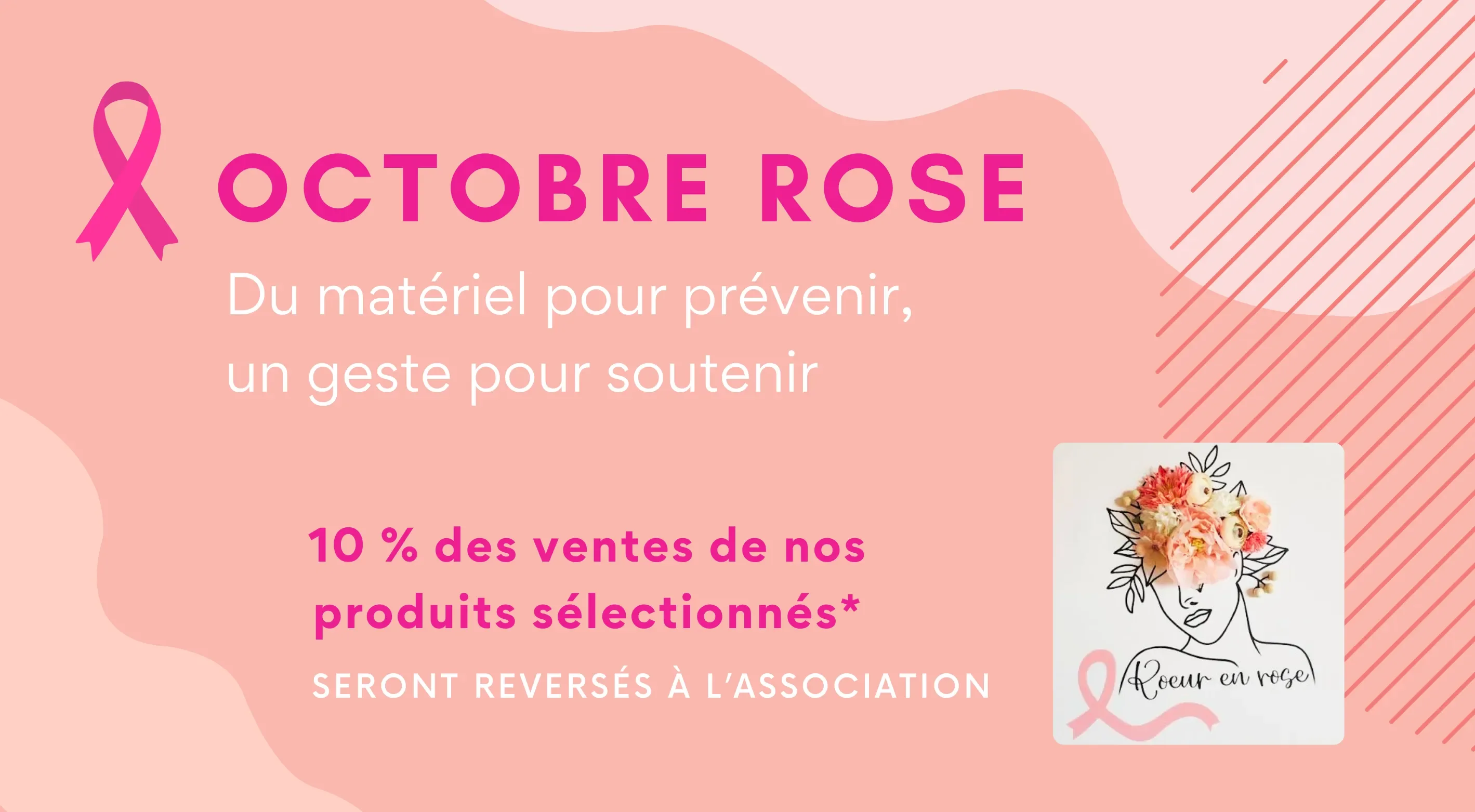 France Neir soutient Octobre Rose